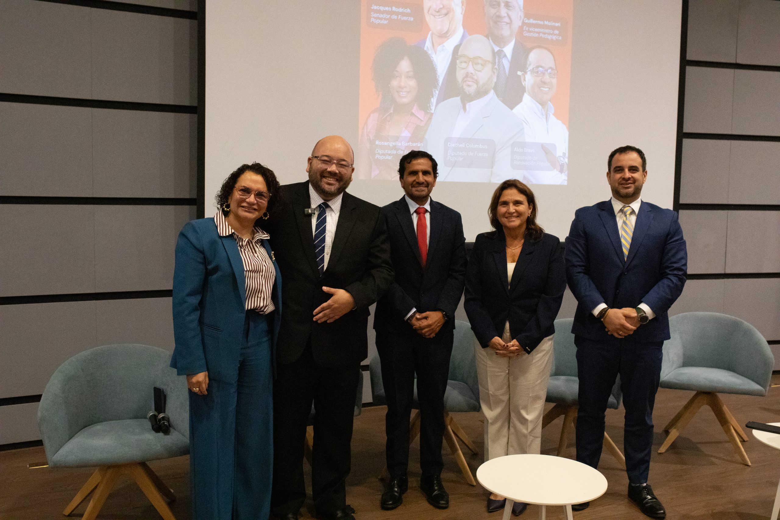 Los panelistas del bloque “Reforma del Estado”
