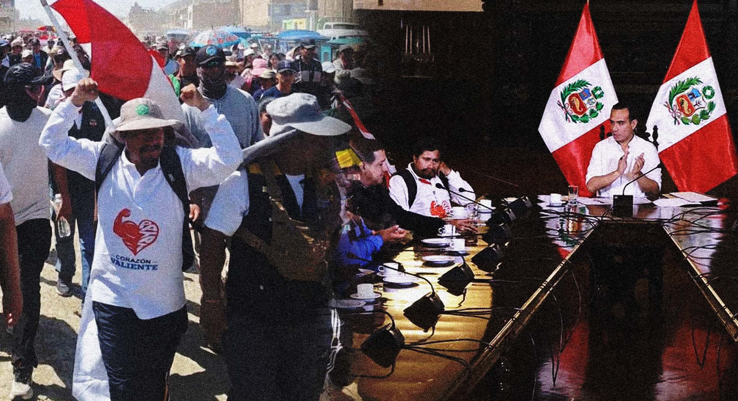 Alcalde de Pataz plantea agenda de desarrollo ante Jerí, en una provincia marcada por la minería informal