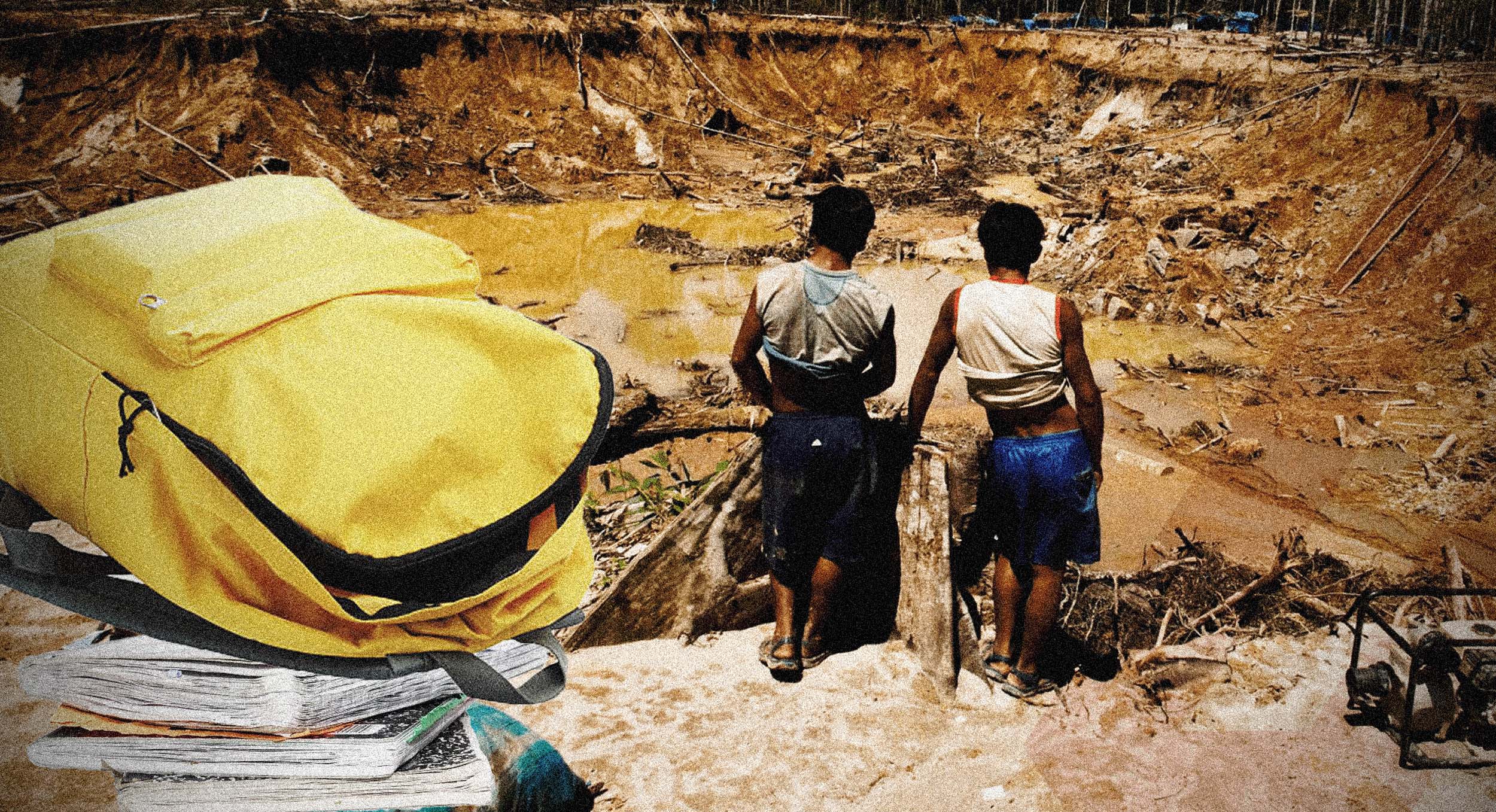 Alertan que más adolescentes dejan la escuela para trabajar en la minería ilegal