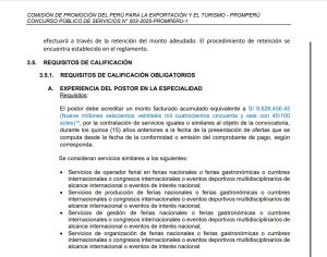 Bases de concurso feria Perú, Mucho Gusto 2025