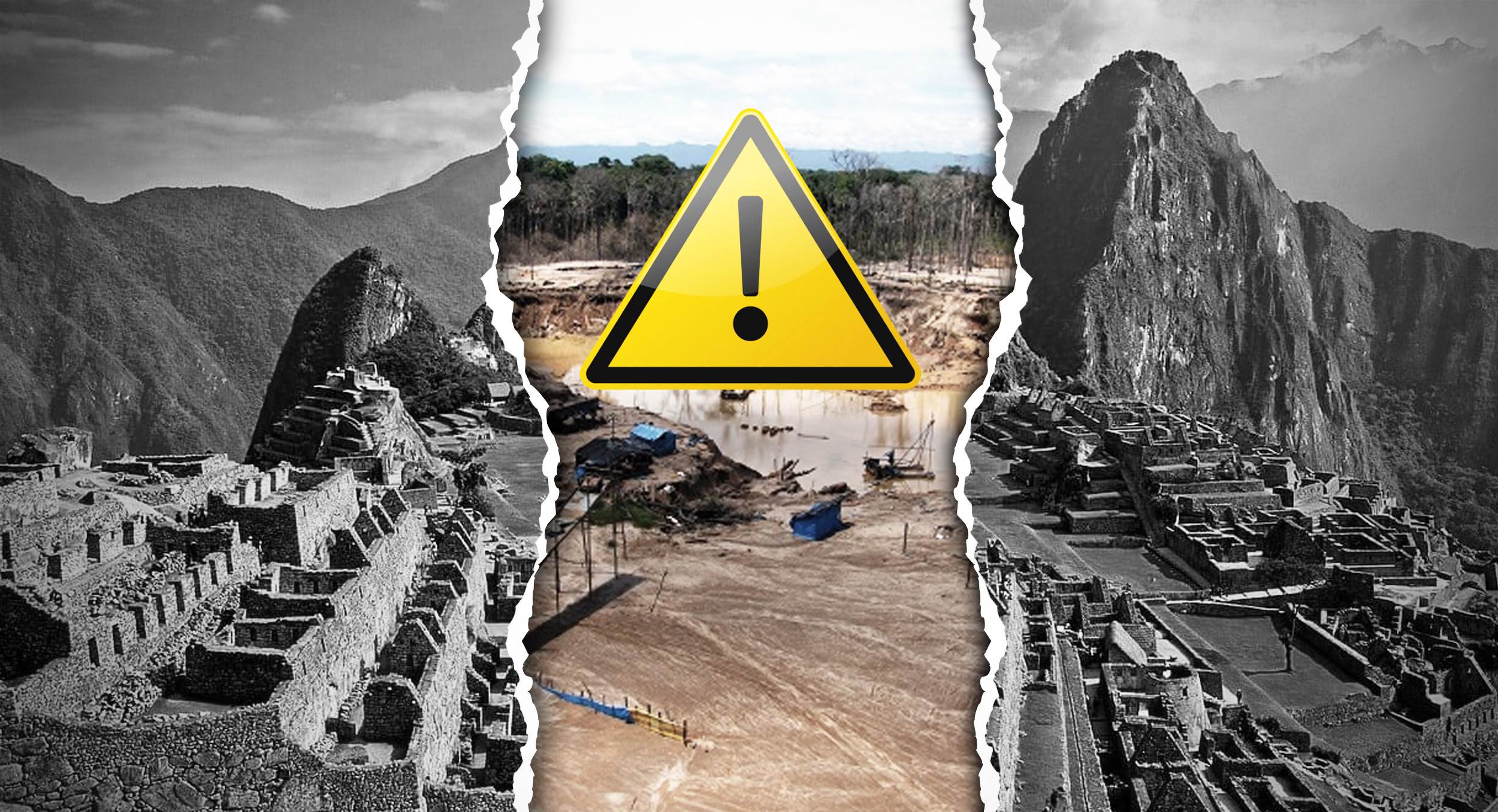 Minería ilegal invade Machu Picchu