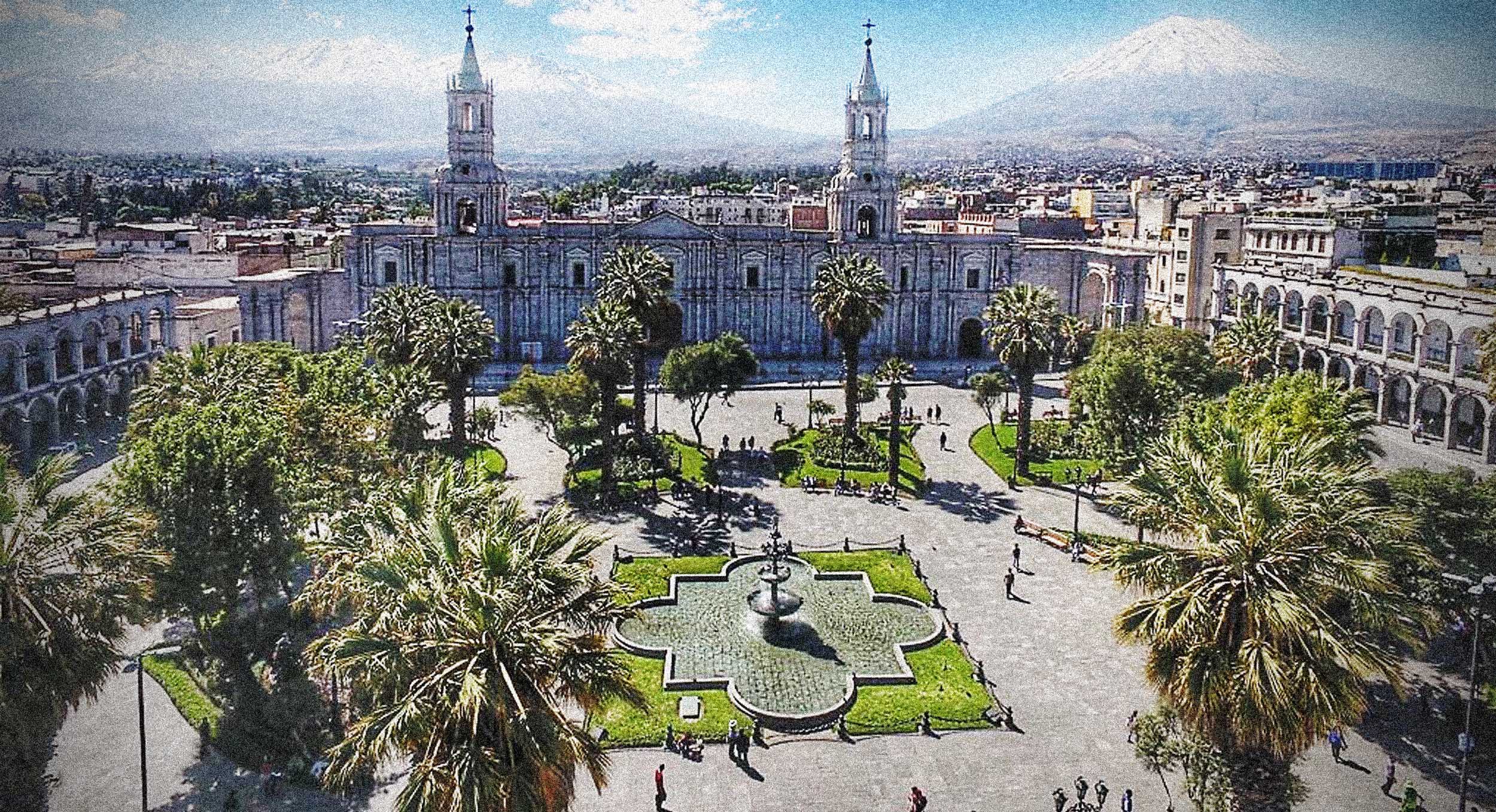 Plaza central de Arequipa