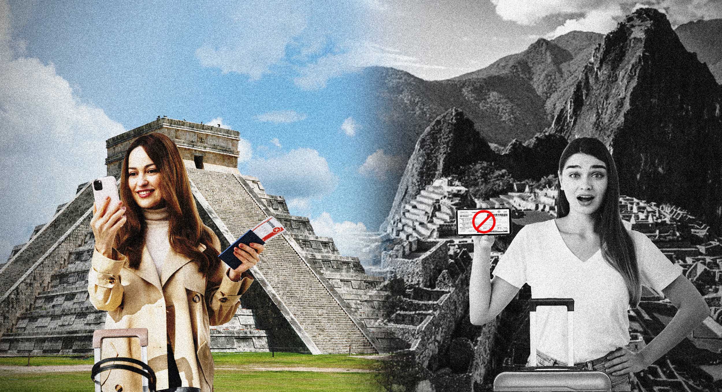Chichén Itzá y Machu Picchu