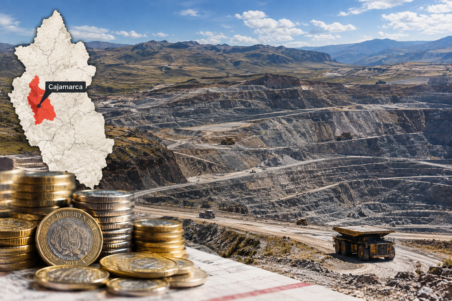Cajamarca llega al relevo regional con US$16.587 millones en proyectos mineros