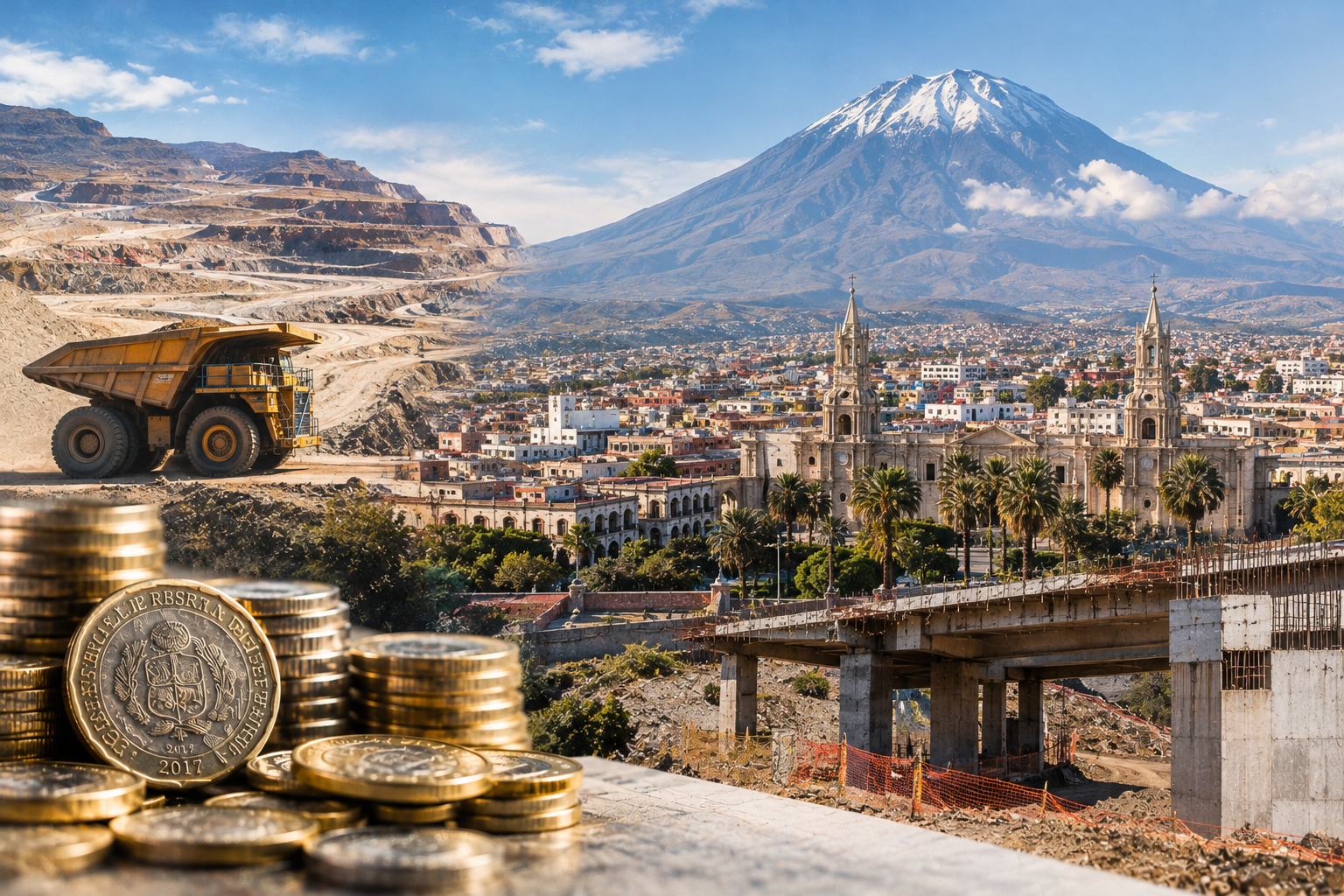 Arequipa: crece la inversión minera y baja la pobreza, pero la calidad del agua sigue siendo una deuda