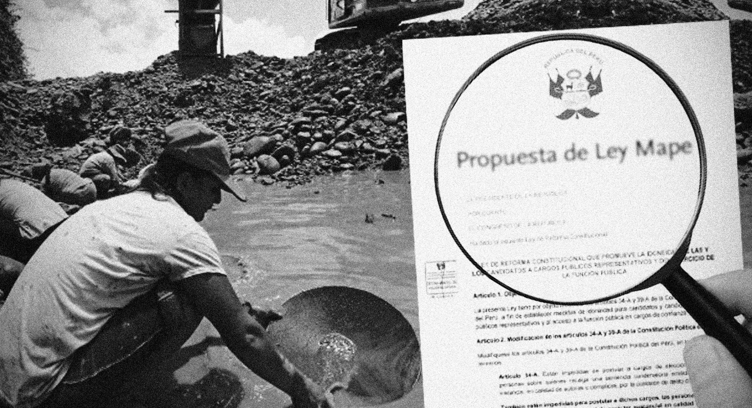 Minería informal y propuesta de Ley Mape