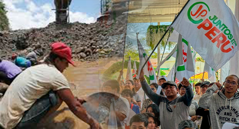 Propuestas de Juntos por el Perú y un marco que reduce la capacidad del Estado frente a la minería ilegal