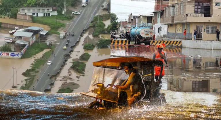 Las lluvias vuelven antes de tiempo a Piura y Tumbes