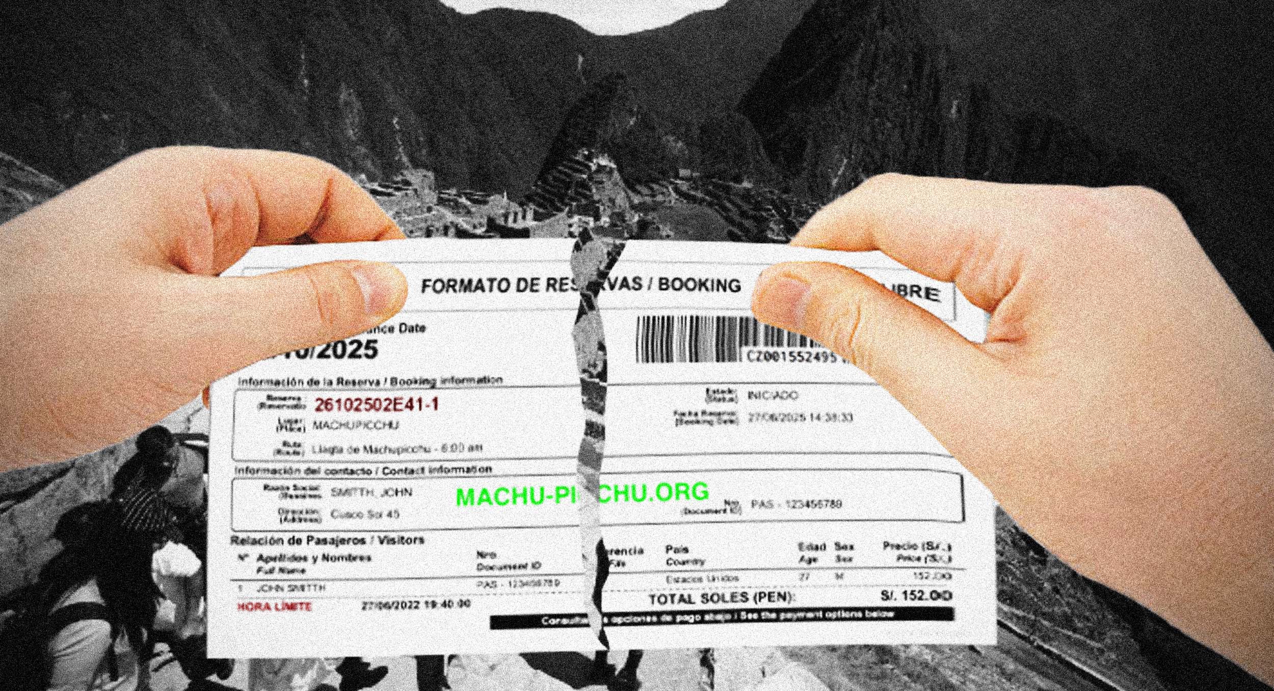 Entrada a Machu Picchu